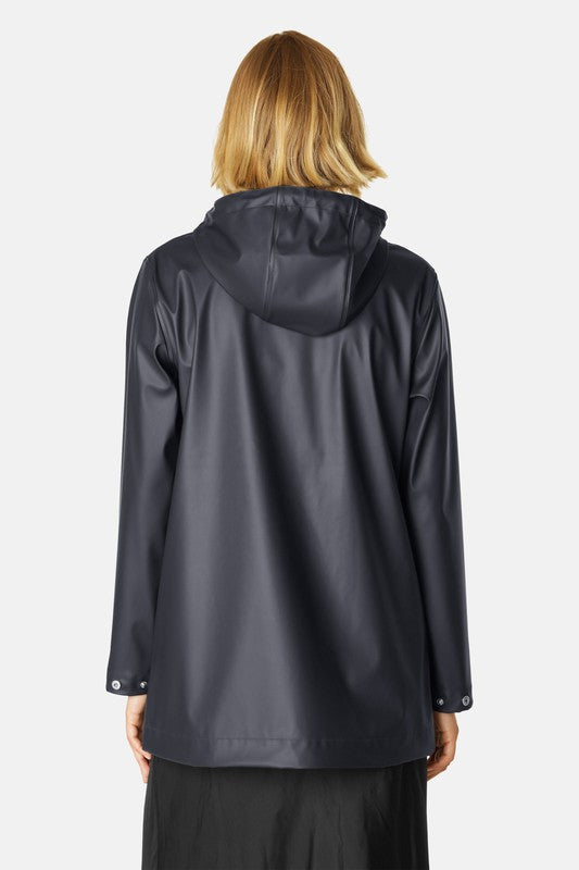Ilse Jacobsen Rain Jacket - Dark Indigo – Open Court