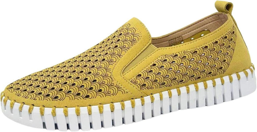 Ilse Jacobsen Tulip Slip On Platform - Lemon Drop