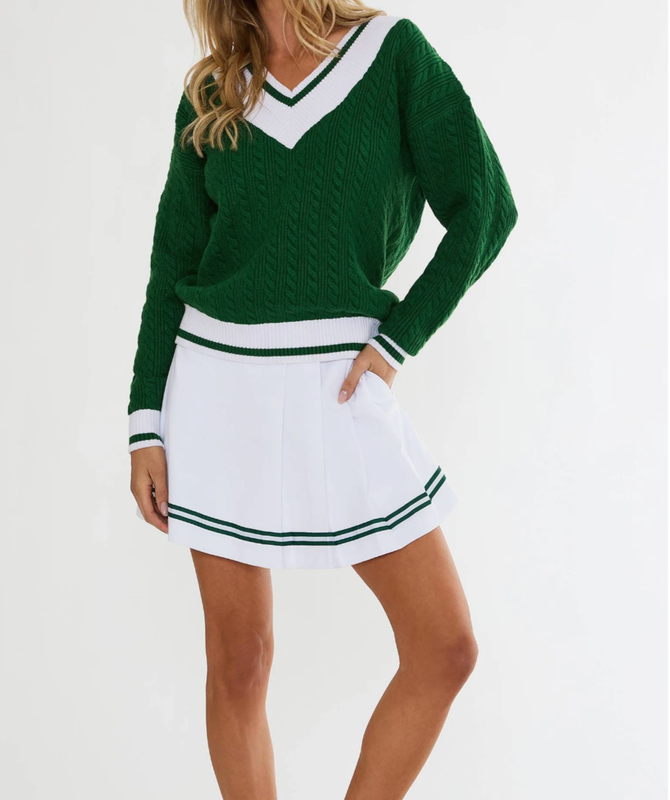 Beach Riot Sorrel Skort - White