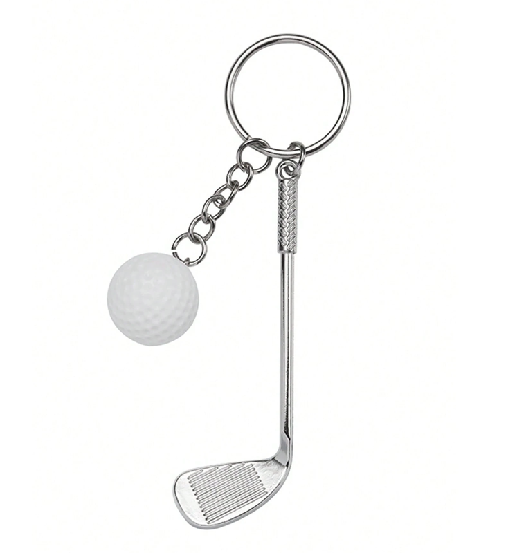 Golf Club/Ball Keychain/Bag Charm