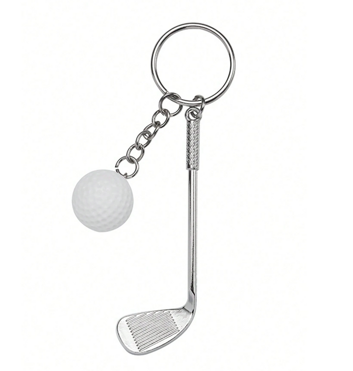 Golf Club/Ball Keychain/Bag Charm
