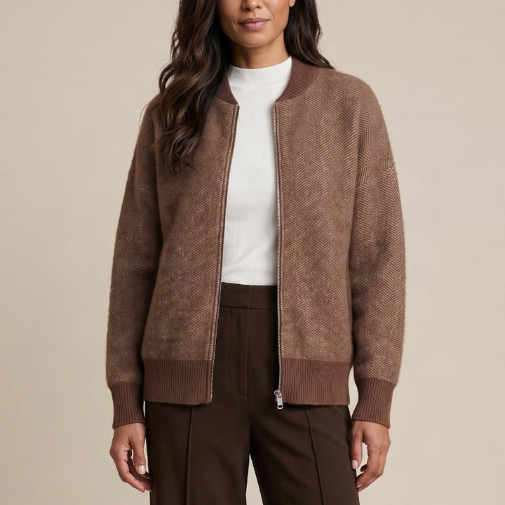 Varley Zenia Zip Jacket - Nutmeg