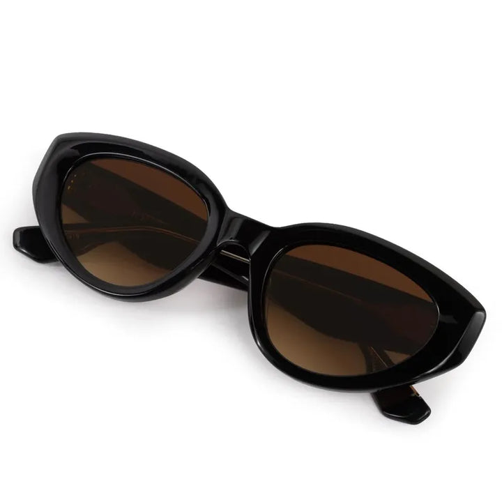 Krewe Irene Sunglasses - Black/Crystal