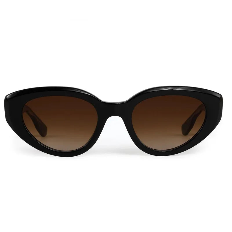 Krewe Irene Sunglasses - Black/Crystal