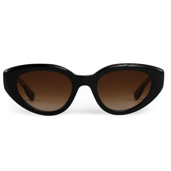 Krewe Irene Sunglasses - Black/Crystal