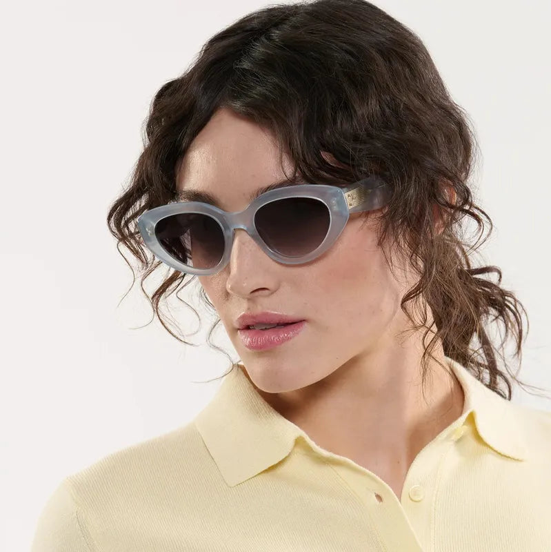 Krewe Irene Sunglasses - Powder Blue