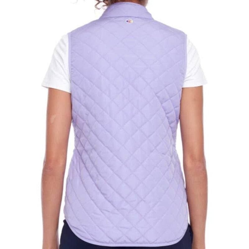 Swing Control Quilted Vest - Violet