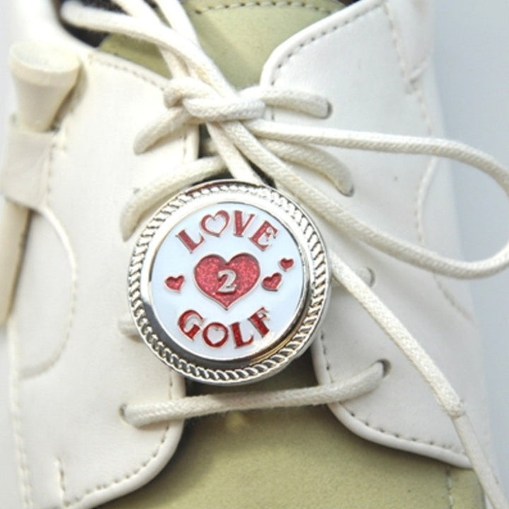 Navika Glitzy Ball Marker Kicks Set - Love 2 Golf