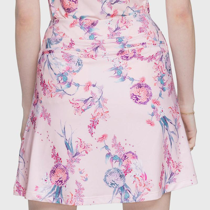 Kastel Tea Garden Skort - Pink/Seafoam