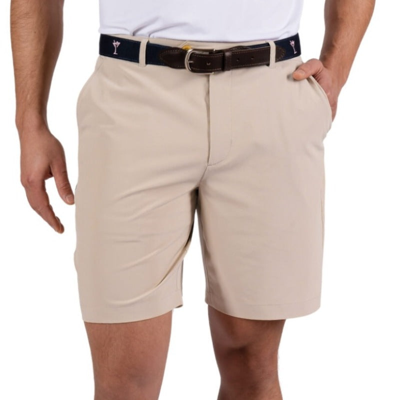Golftini Men's Performance Short - Khaki