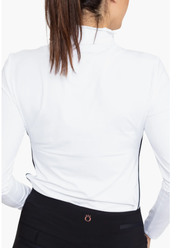 Kinona Keep It Covered L/S Top - White