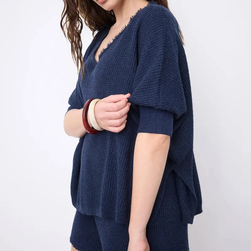 NOTSHY Leah Sweater - Navy