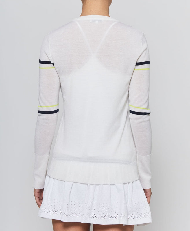 L'Etoile 40 Love Sweater - White/Yellow