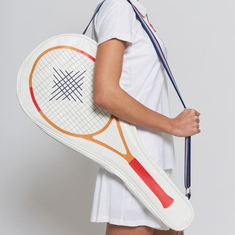 L'Etoile Racquet Cover - White/Red