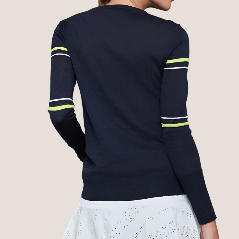 L'Etoile 40 Love Sweater - Navy/Yellow