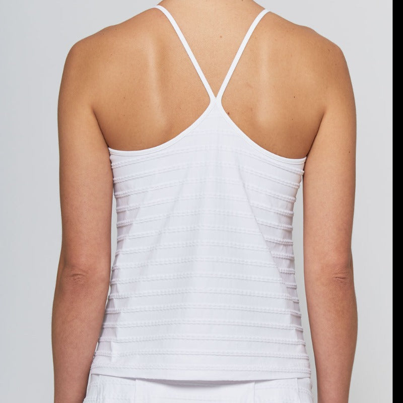 L'Etoile Fitted Tank - White