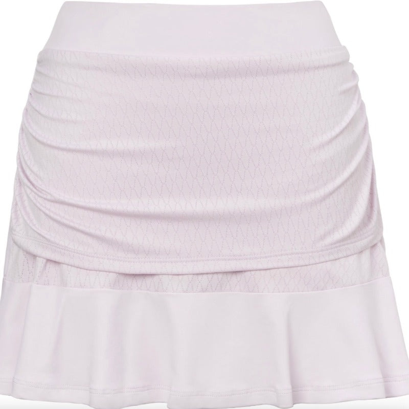 L'Oeuf Poché Ballet Ruched Skort - Lavender