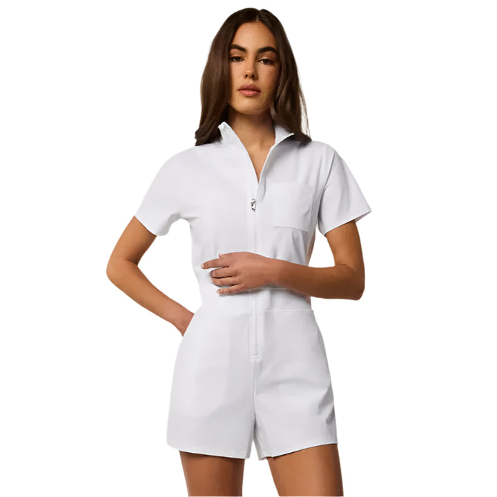 Greyson Phoenix Dani S/S Romper - White