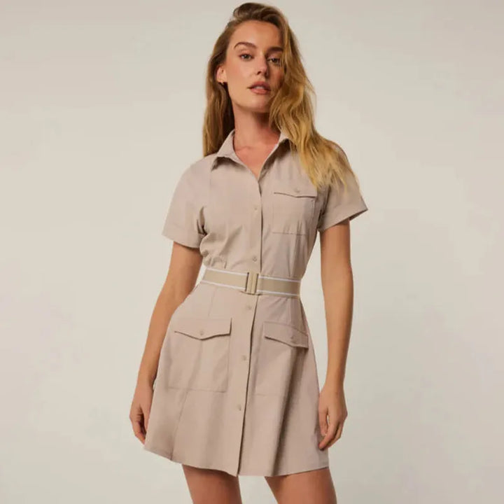Greyson Phoenix Shirt Dress - Sand