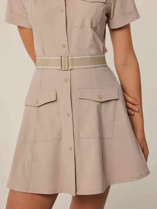 Greyson Phoenix Shirt Dress - Sand