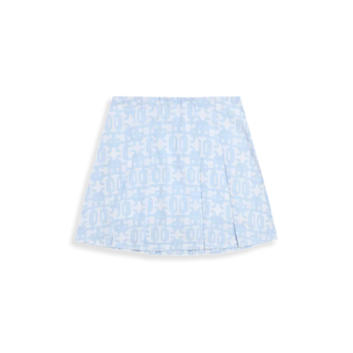 Greyson Alpha Glyph Ashe Skort - Light Blue