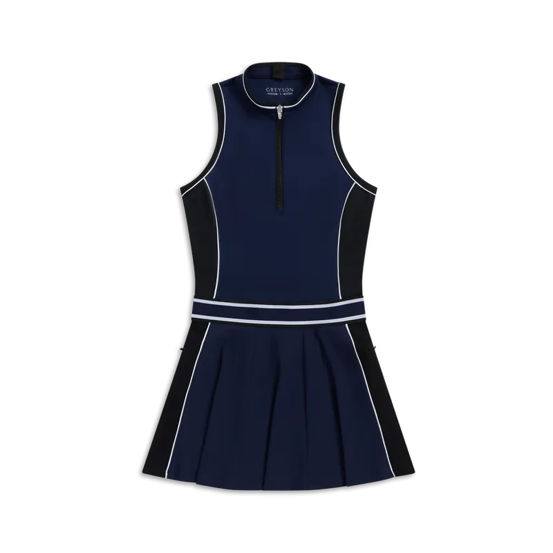 Greyson Phoenix Flare Dress - Navy