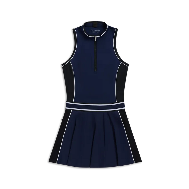 Greyson Phoenix Flare Dress - Navy