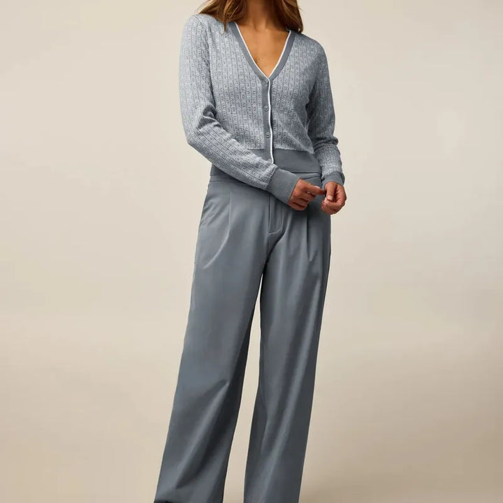 Greyson Pathfinder Leith Cardigan - Bluestone