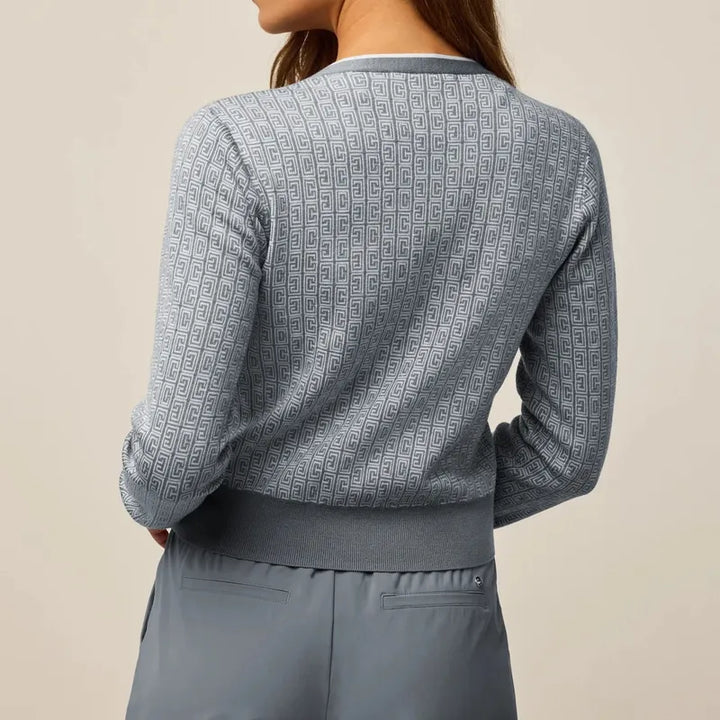 Greyson Pathfinder Leith Cardigan - Bluestone