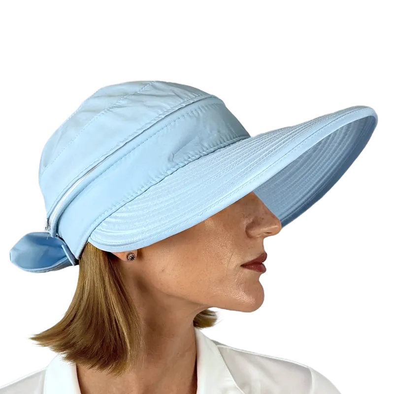 Best of Golf Sunhat/Visor - Light Blue
