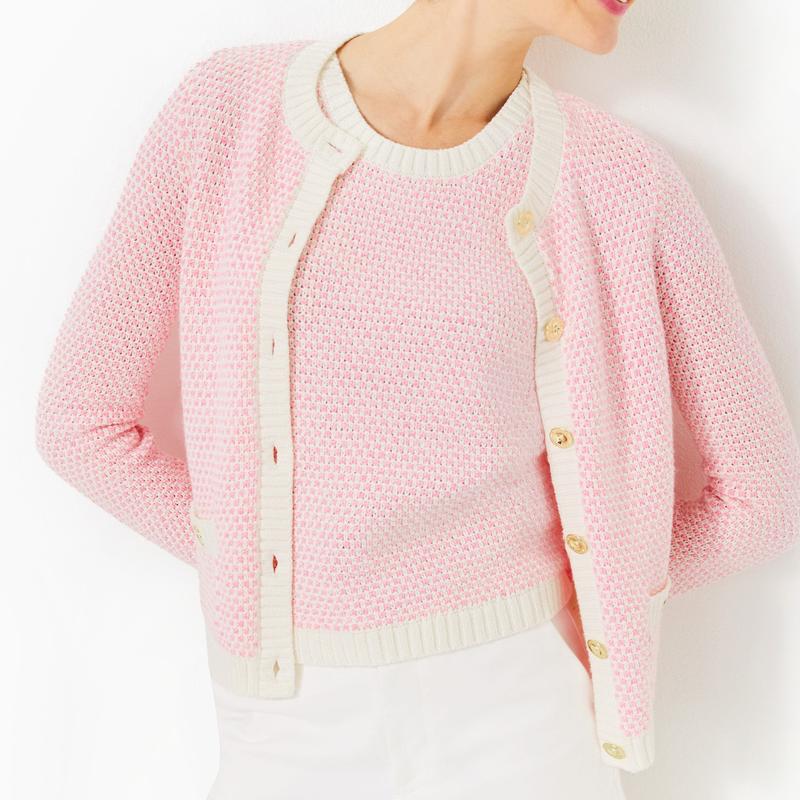 Lilly Pulitzer Cavan Sweater Set - Heathered Pink