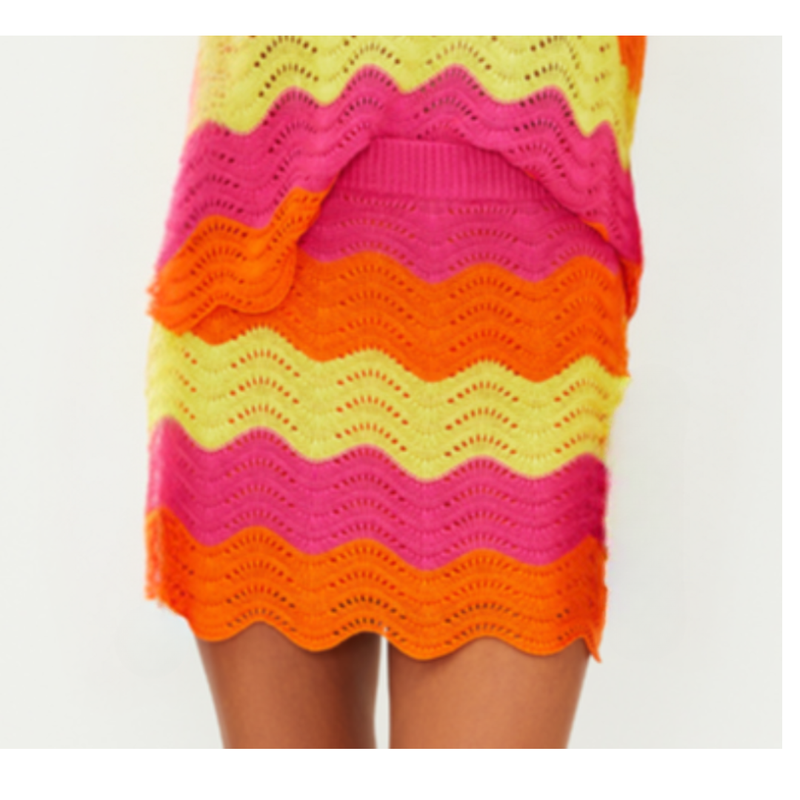 Beach Riot Bali Skirt - Soleil Wave