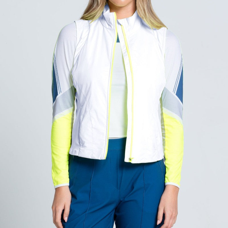 Lucky In Love Best Vest - White