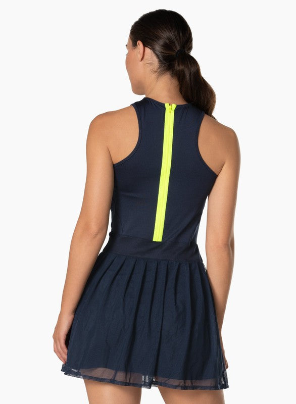 Lucky In Love Next Level Dress - Navy