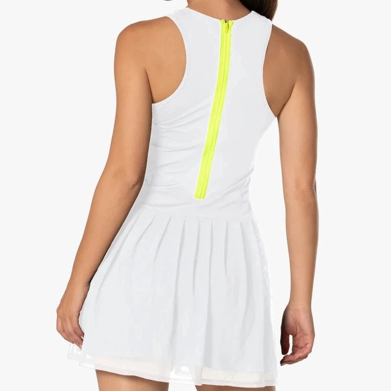 Lucky In Love Next Level Dress - White