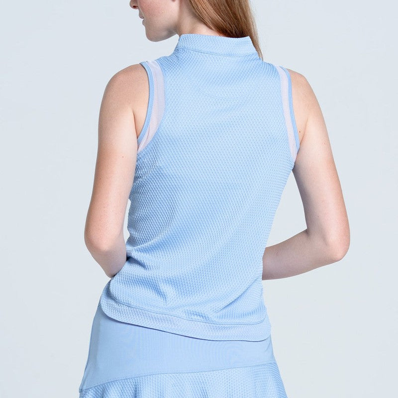 Lucky In Love Victory Tank - Powder Blue