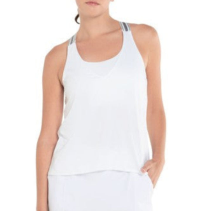 Lucky In Love/K-Swiss Bralette Tank - White