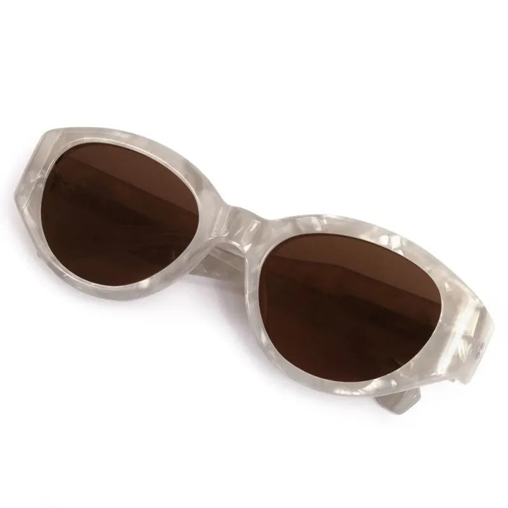 Krewe Lucy Sunglasses - Alabaster