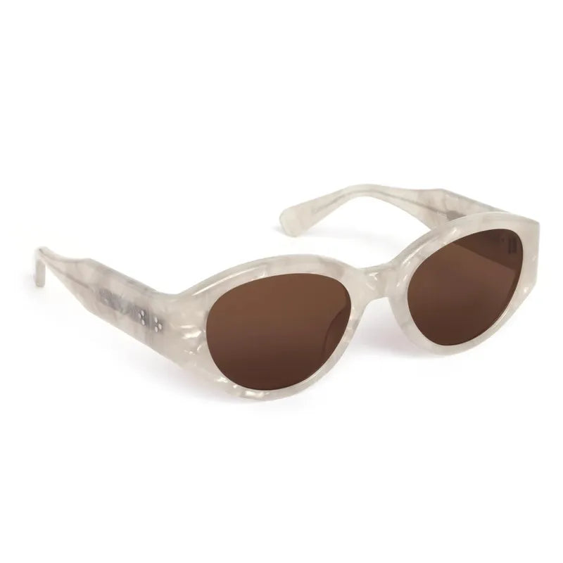 Krewe Lucy Sunglasses - Alabaster