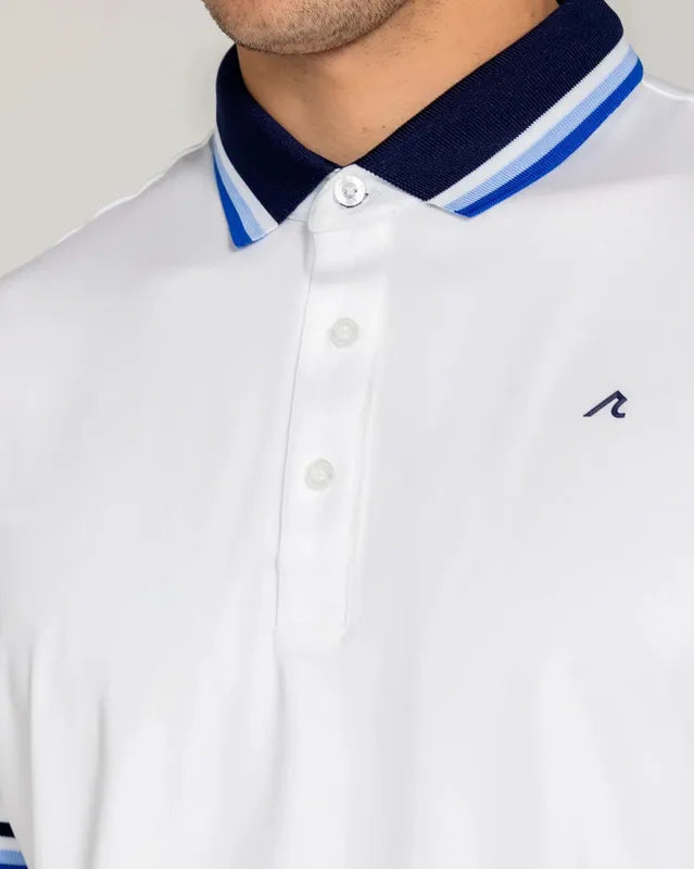 Redvanly Men's McClure Polo - White