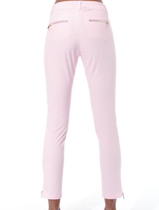 MDC Double Zip Ankle Pants - Macaron