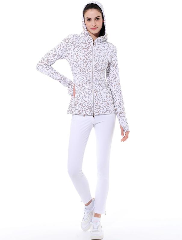MDC Double Zip Ankle Pants - White