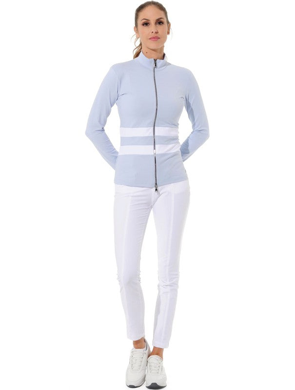 MDC Full Zip Jacket - Cloud/White