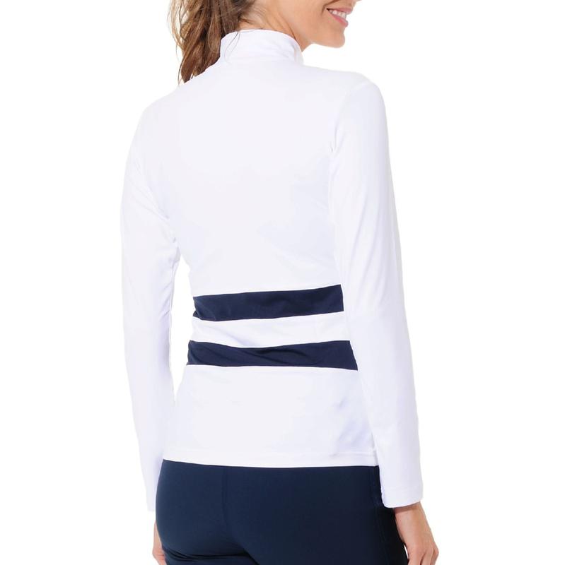 MDC Full Zip Jacket - White/Navy