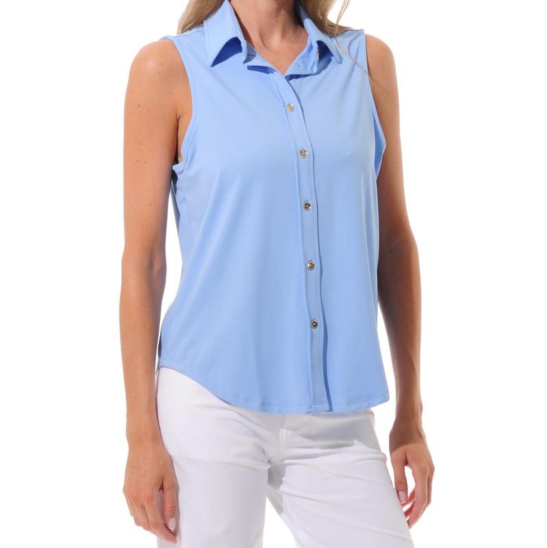 MDC S/L Pique Polo - Baby Blue