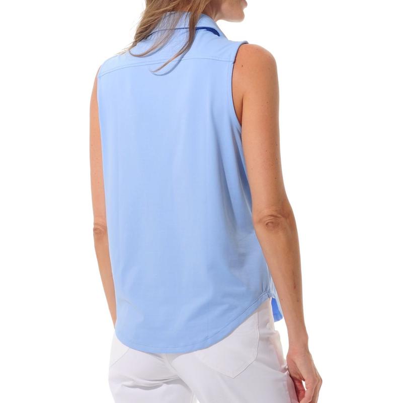 MDC S/L Pique Polo - Baby Blue