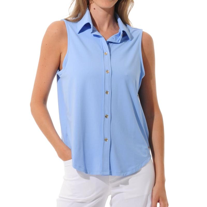 MDC S/L Pique Polo - Baby Blue