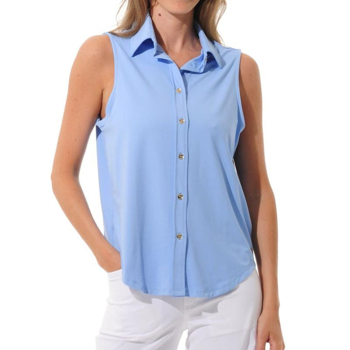 MDC S/L Pique Polo - Baby Blue