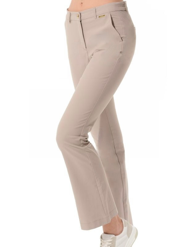MDC Flared Chinos - Light Taupe