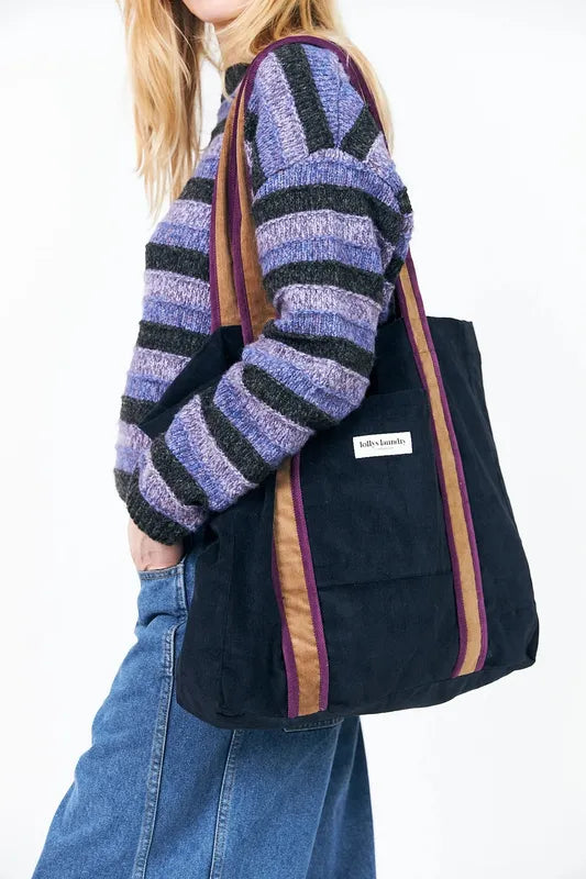 Lolly's Laundry Macie Stripe Sweater - Lavender